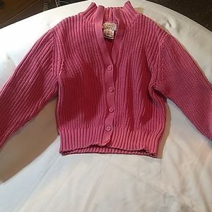 Talbots Petite Small Sweater Pink.